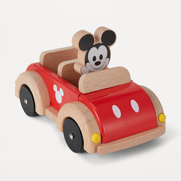 Wooden Disney Mickey Mouse Car