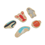 Wooden Magnetic Sea Creatures (20pcs)