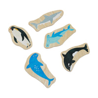 Wooden Magnetic Sea Creatures (20pcs)