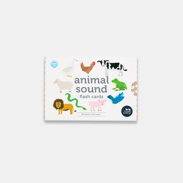 Two Little Ducklings Animal Sound Flashcards