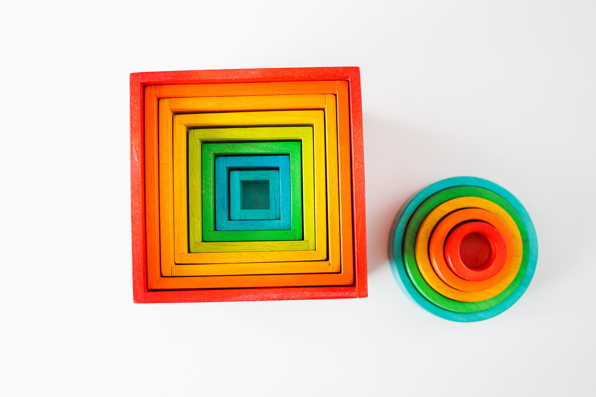 Rainbow Nesting Boxes – Finders Nest