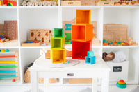 Rainbow Nesting Boxes