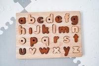 Natural Lowercase Letter Puzzle