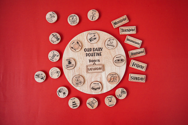 Daily Routine Circle – Finders Nest