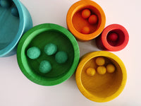 Colored Nesting & Stacking Bowls