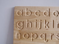 Lowercase Letter Tracing Board